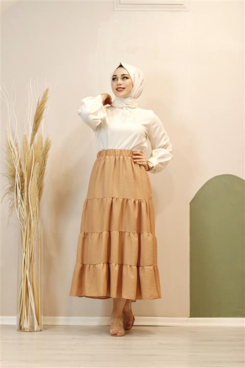 Modesty Somon-tesettür Etek