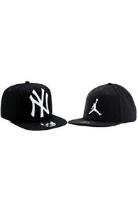 Orçun Özkarlıklı Ny New York 2'li Unisex Set Snapback Hiphop Şapka