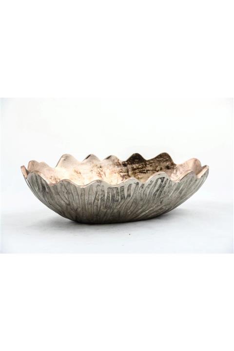 SadeM Özel Tasarım Zamaktan Yapılmış Meyvelik Sunum Tepsisi Çerezlik