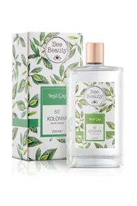 Bee Beauty Yeşil Çay Cam Şişe Kolonya 200 ml