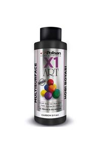 Polisan X1 Art Multisurface Hobi Boyası - Karbon Siyah - 120 Ml