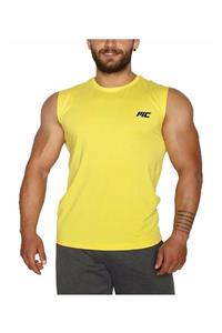 MUSCLECLOTH Training Kolsuz T-shirt Sarı