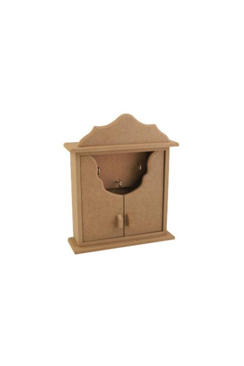 Eymen Hobi Ahşap Anahtarlık 2 Kapaklı