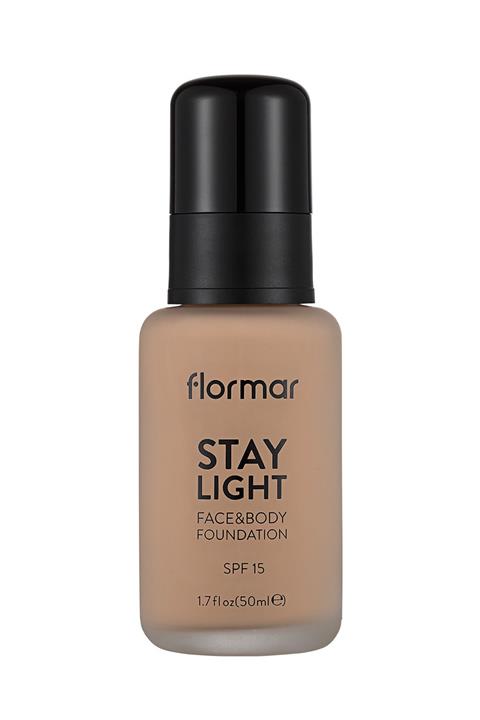 Flormar Fondöten - Stay Light Face & Body Foundation 40 8690604556366