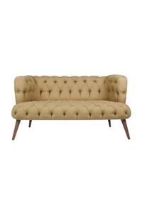 Ze10 Design West Monroe Loveseat İkili Kanape Sütlü Kahve