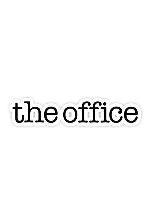 Stickker The Office Logo Sticker Etiket (1 Adet, A4 Boyutunda)