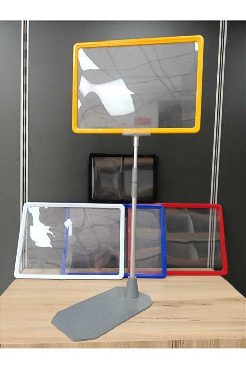 UZMAN GRUP RAF SİSTEMLERİ Uzman Grup Raf A4 Fiyat Etiketliği sarı mandallı