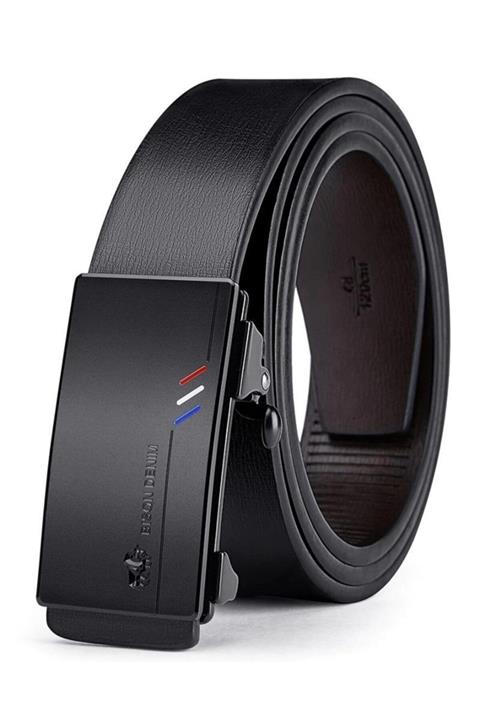 BISON DENIM Italyan Hakiki Deri Erkek 125 Cm Kemer