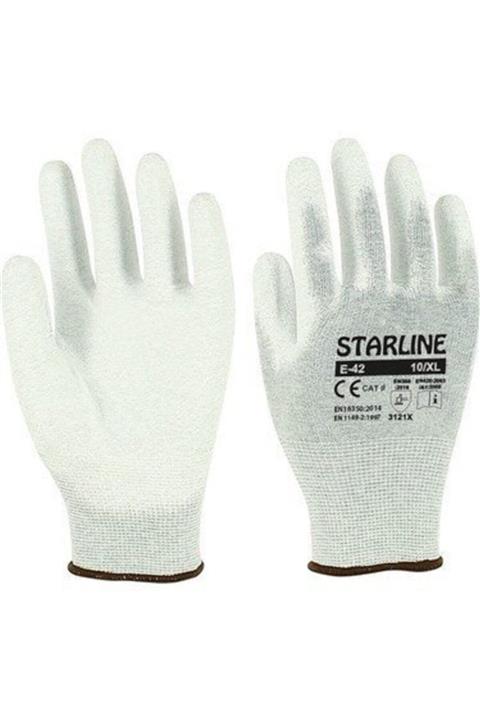 Starline E-42 Antistatik Pu Eldiven No:10