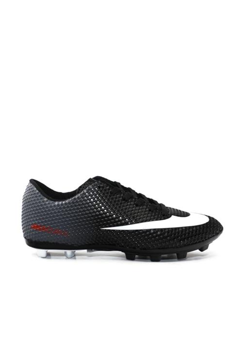 Walked 401 Siyah Bayaz Krampon Erkek Futbol Spor Ayakkabı
