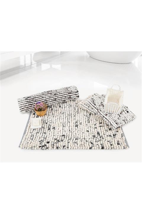 İrya Banyo Paspası Ottova (%80 Polyester %20 Pamuk) Kahve 60*90-40*60