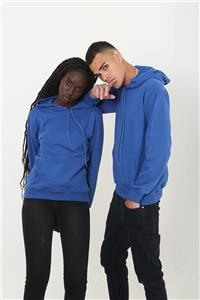 TEKSTİLCİM Unisex Mavi Düz Basic Sweatshirt