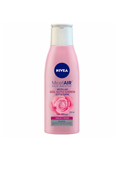 Nivea Micellar gülsuyu İçeren Süt & Tonik 200 ml 2 Adet