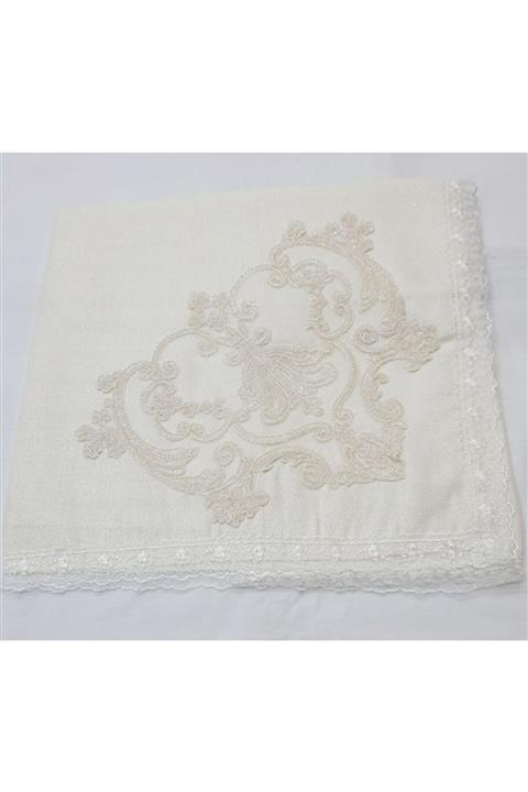 BERKAY Sun Tekstilden Linen Bohça 95x95