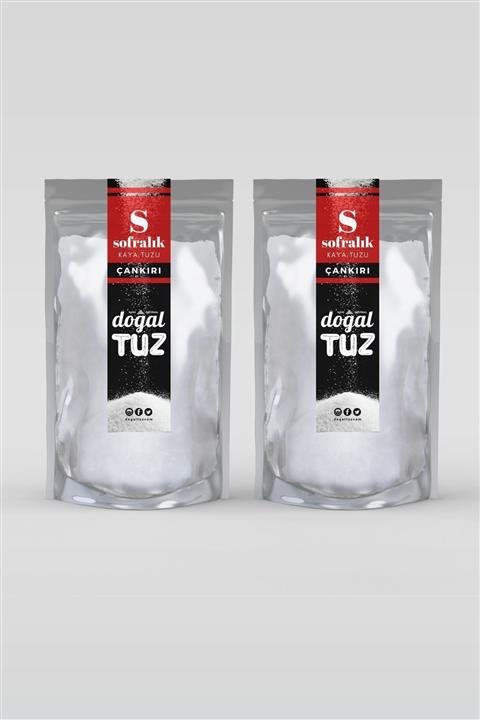 Doğaltuz 2kg Orijinal Çankırı Kaya Tuzu Sofralık (ÇEKİLMİŞ FORM) - Doğal Tuz