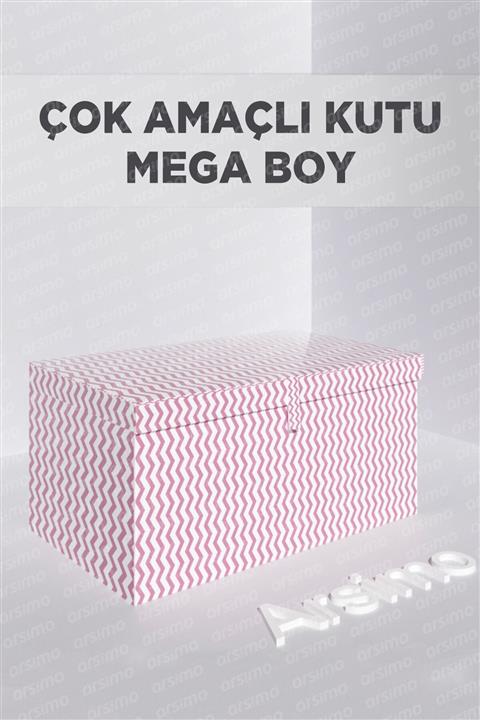 Arsimo Çok Amaçlı Kutu Mega Pembe