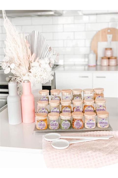 online matbaacim Baharatlık Etiketi