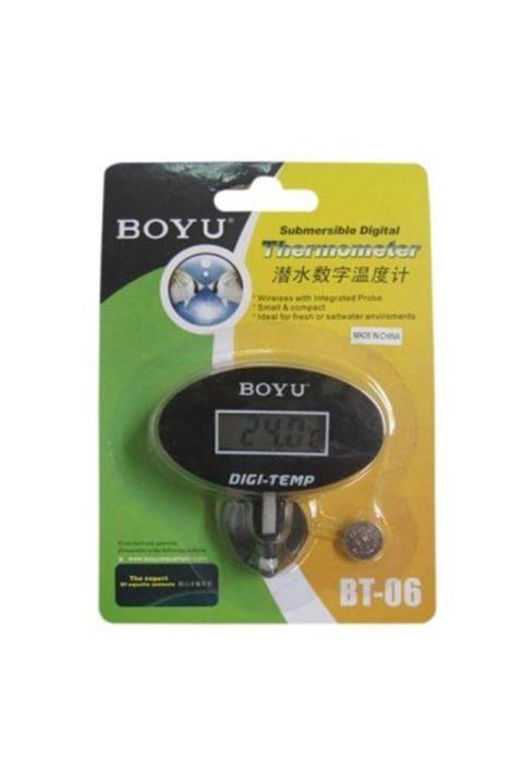 Boyu Dijital Pilli Oval Termometre 0653