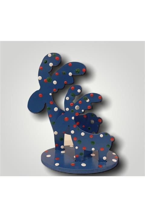 1001 Fırça Ahşap Geyik Peçetelik