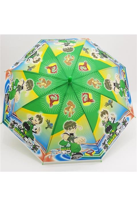 Kelebek Oyuncak Ben 10 Baskılı Çocuk Şemsiyesi