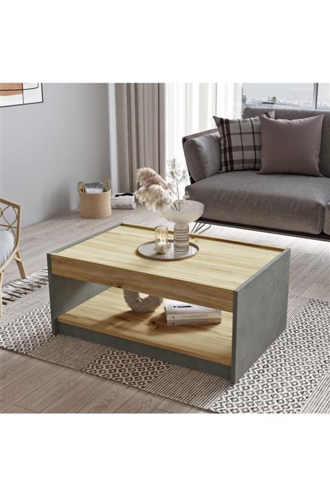 Yurudesign Luvio Orta Sehpa Keçe-beton Lv16-kr