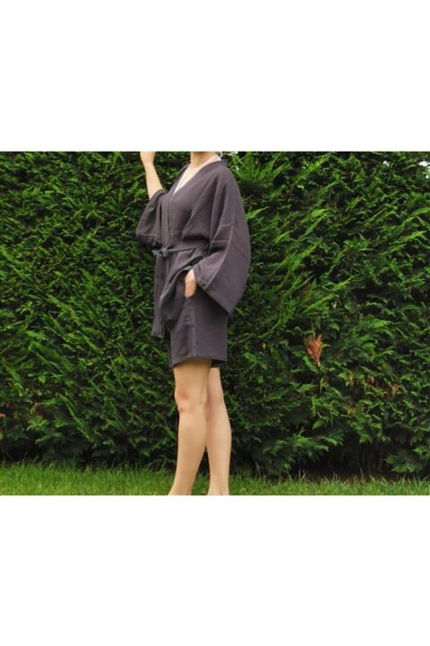 PITRAK Gri Kimono