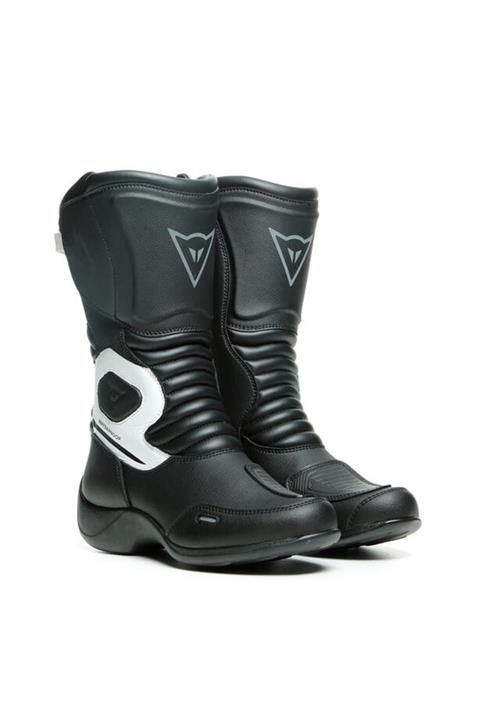 Dainese Aurora D-wp Siyah Beyaz Kadın Motosiklet Botu