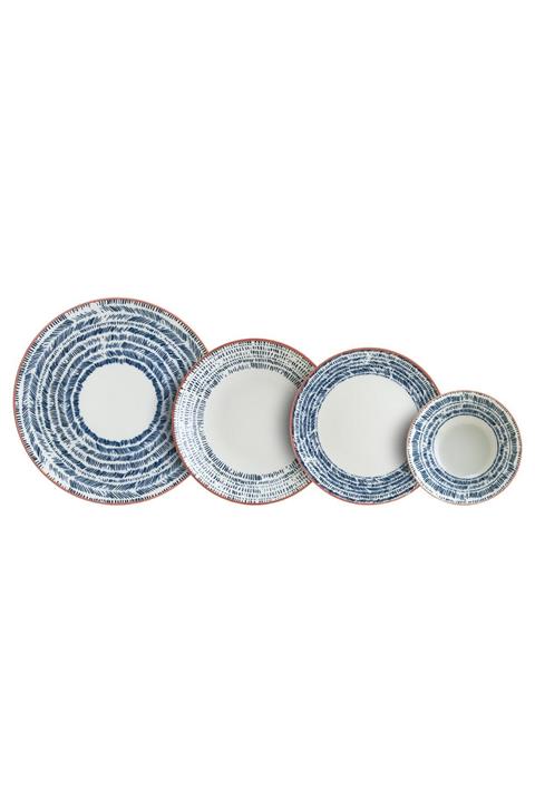 ChiChi HOME Blue Pino 24 Parça Yemek Seti