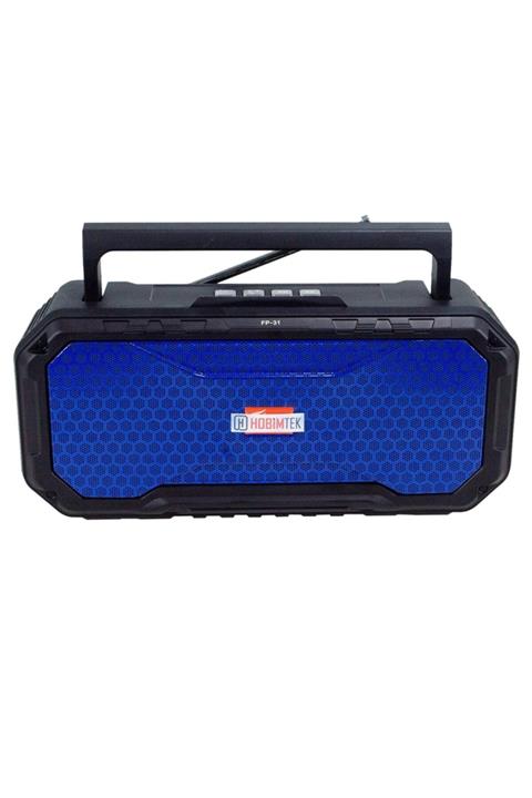 Hobimtek Bluetooth Hoparlör Fenerli Outdoor Radyo Usb Bataryalı 26 CM Ht-31
