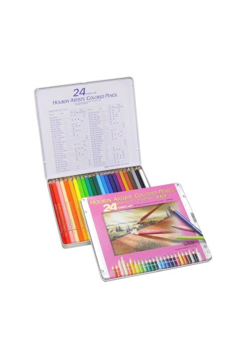 Holbein Artist Profesyonel Kuruboya Kalem Seti 24 Renk - Op920
