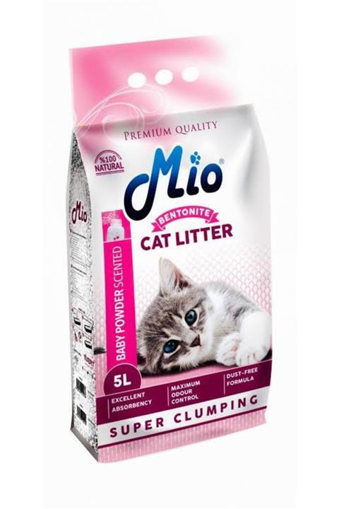 MİO Pudralı Ince Kedi Kumu 5lt