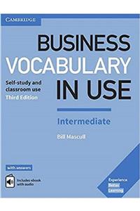 Cambridge University Press Business Vocabulary In Use Intermediate With Answers And Ebook