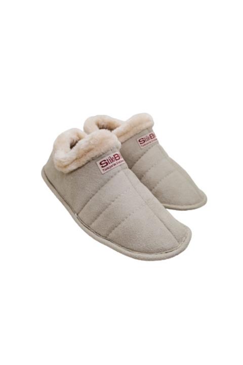 stilo bello Kaydırmaz Taban Bej Ev Ayakkabısı Patik