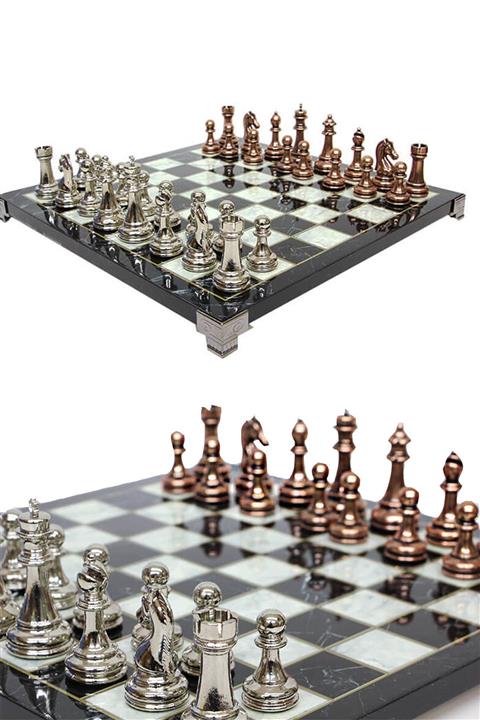 moryconcept Satranç Takımı Klasik Tabla 30 Cm