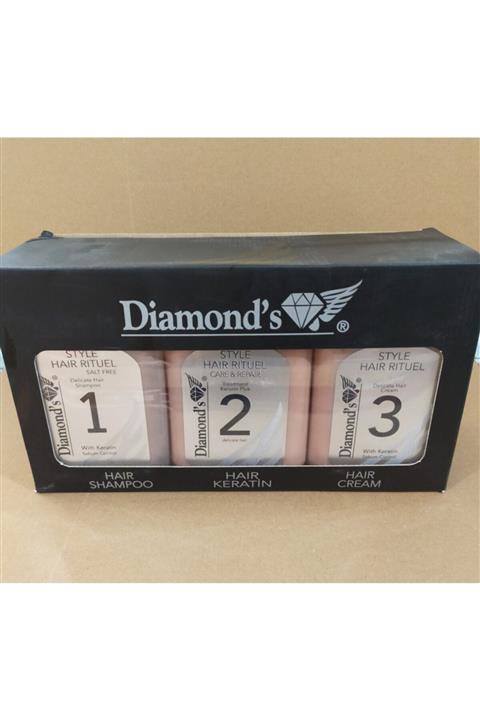 Diamonds Şampuan Bakım Kremi ve Keratin