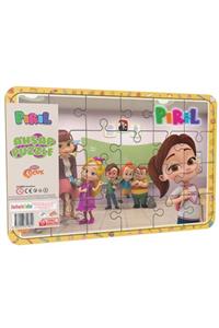 istakids Ahşap Puzzle Model 4  24 Parça