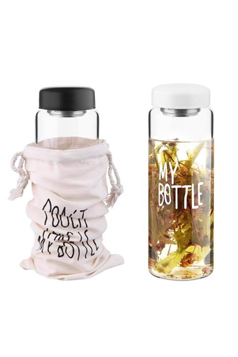 Jetcom My Bottle Kılıflı Matara Gezi Matarası Okul Matarası