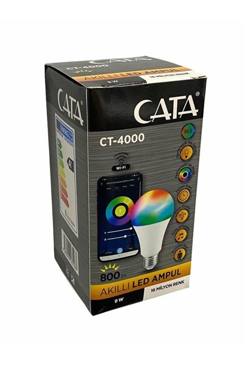 Cata Ct-4000 Akıllı Rgb Led Ampul