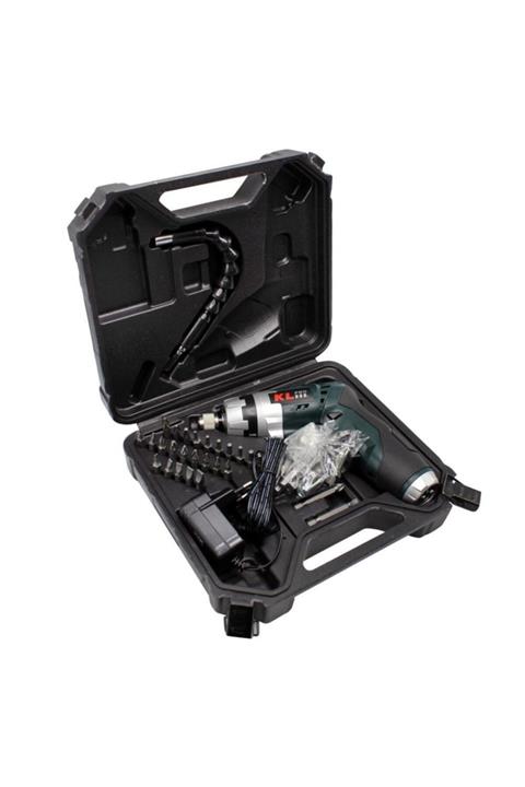 KLPRO Şarjlı Vidalama Klnm3613 3.6volt / 1.5 Ah + 44 Parça Aksesuar Seti