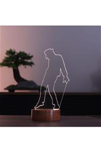 BYLAMP 3d Michael Jackson Lamba