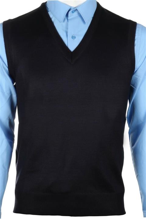 NACAR STORE Erkek V Yaka İnce Yün Triko Örgü Tüylenmez Süveter