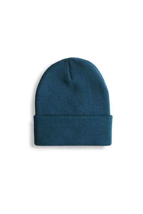 KEBB ELDİVEN Unisex Petrol Düz Klasik Bere