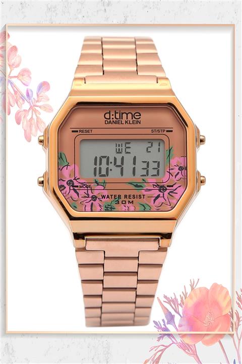 Daniel Klein Retro Kadın Metal Saat