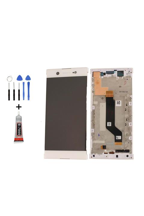 Tk Tech Sony Xperia XA1 ULTRA  LCD EKRAN DOKUNMATİK BEYAZ TAMİR SETİ YANINDA !!!