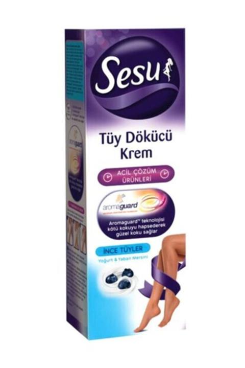 Sesu Ağda Bezi Sesu Tüy Dökücü Krem Ince Tüy 100 Ml