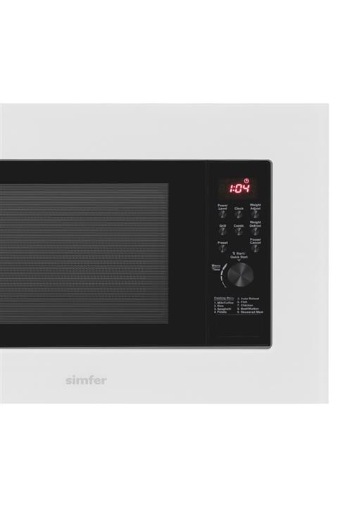 Simfer Md2360 23 Litre Beyaz Ankastre Mikrodalga Fırın