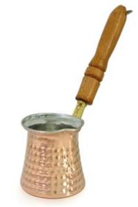 zorkun bakırcılık Ahşap Kulplu Bakır Cezve Set (küçük,orta,büyük)
