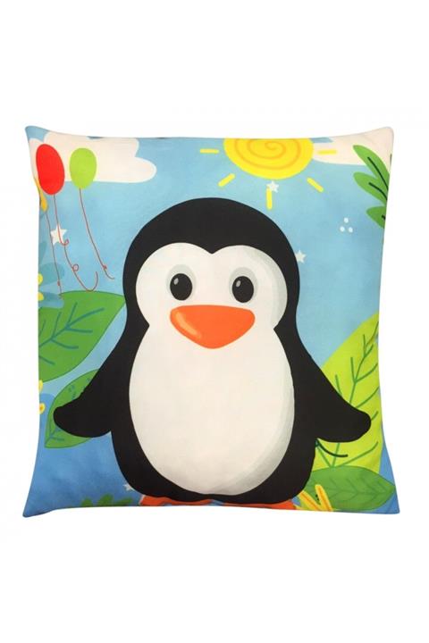 Ay Baby Aybaby Penguen Desenli Bebek Yastığı 30x30 Cm