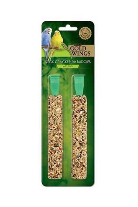 Gold Wings Premium Muhabbet Kuşu Meyveli Kraker 2'li