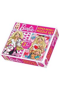 DIYTOY Barbie 2 In 1 Puzzle Seti